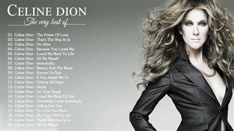 Celine Dion most powerful songs